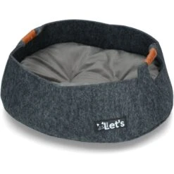Let's Relaxing Basket Kat Grijs -Dierenwinkel 136065