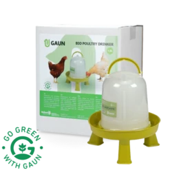 Gaun Pluimvee Drinktoren 1,5 L Bio Green Lemon Op Pootjes