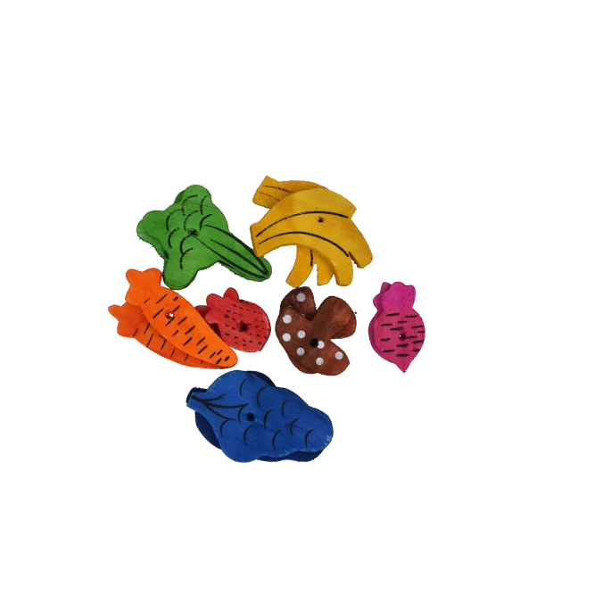 Pawise Small Pet Play Toy-fruit/veggie Mix 14pk 4 Pawise Small Pet Play Toy-fruit/veggie Mix 14pk - Afbeelding 2