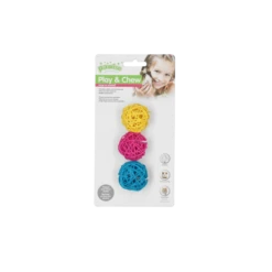Pawise LW Nibblers-willow Chews-balls Without Bell