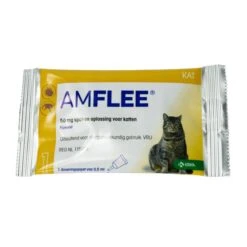 Amflee 50 Mg Spot-on Kat (>1kg) 3 Pipet 10 Amflee 50 Mg Spot-on Kat (>1kg) 3 Pipet -Dierenwinkel 261897