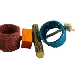 Birrdeeez Sekelbos Tubes Parrot Toy -Dierenwinkel 261987