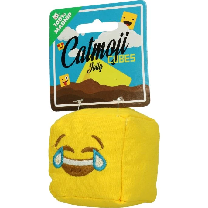 Emoji Cat Cube Jolly (met MadNip) 4 Emoji Cat Cube Jolly (met MadNip) - Afbeelding 2