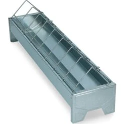 Gaun Pluimvee Voertrog 50 Cm Gegalv. Metaal -Dierenwinkel 263356