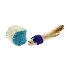 Jackson Galaxy Rope Mouse W/Ball -Dierenwinkel 263679