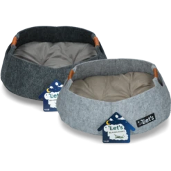 Let's Relaxing Basket Kat Grijs -Dierenwinkel 264957