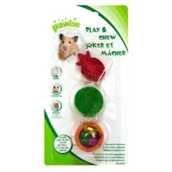 Pawise Wood'n Loofah Pretty Toys No.1 -Dierenwinkel 265656