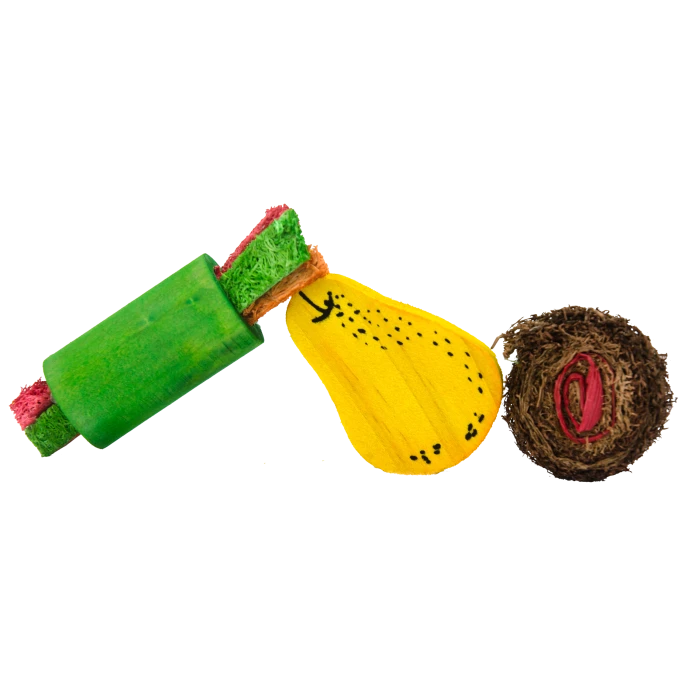 Pawise Wood'n Loofah Pretty Toys No.4 4 Pawise Wood'n Loofah Pretty Toys No.4 - Afbeelding 2