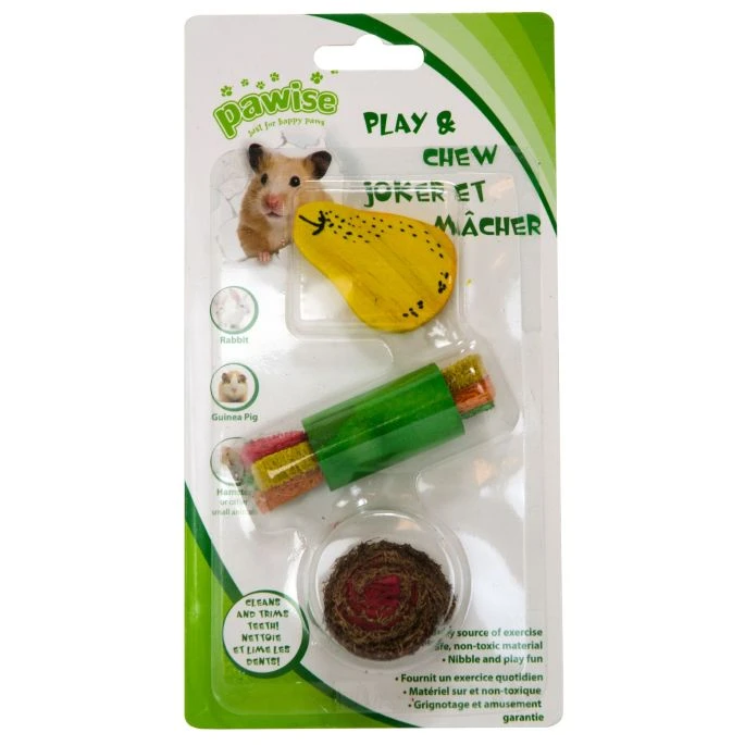 Pawise Wood'n Loofah Pretty Toys No.4 7 Pawise Wood'n Loofah Pretty Toys No.4 - Afbeelding 5