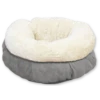 AFP Lambswool Donut Bed Grijs -Dierenwinkel 265982