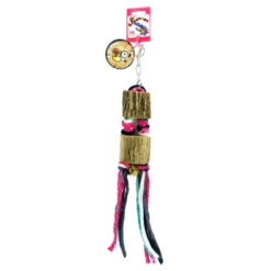 Birrdeeez Parkiet Sekelblok (2 St) & Katoenfranjes