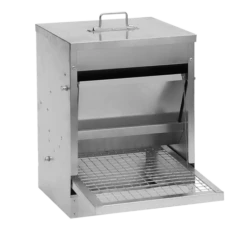 Gaun Pluimvee Voerstation 10 Kg Gegalv. Metaal