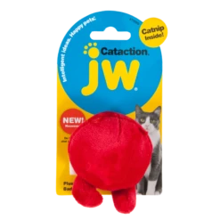 JW Plush Bad Cuz Ball With Catnip
