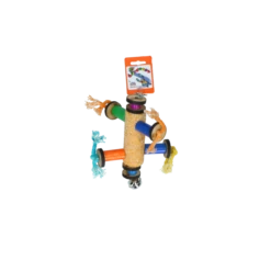 Birrdeeez Calci Grit Gym Bird Toy