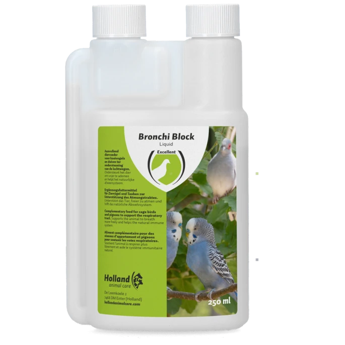 Excellent Bronchi Block Vloeibaar Voor Kooivogels 250 Ml 3 Excellent Bronchi Block Vloeibaar Voor Kooivogels 250 Ml