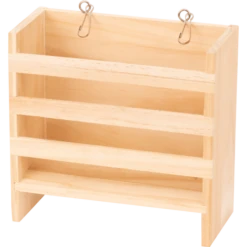 Pawise Small Animal Wood Hay Feeder
