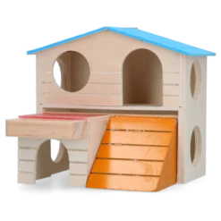 Pawise Colorful 2 STORY HOUSE -Dierenwinkel 278603