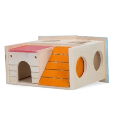 Pawise Colorful 2 STORY HOUSE -Dierenwinkel 278605