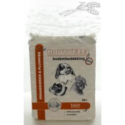 Houtvezel. Inhoud: 56ltr.