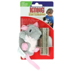 KONG Cat Refillable Catnip Rat