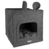 Let's Sleep Pet Cave Chunk Antraciet -Dierenwinkel 90213