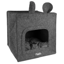 Let's Sleep Pet Cave Chunk Antraciet