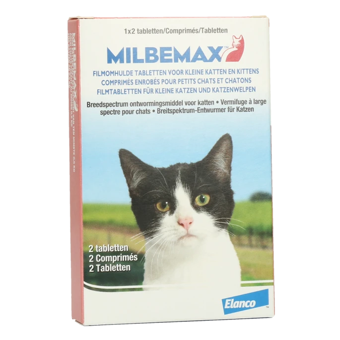Milbemax Tabletten Kitten/Kat Klein R 2 Tabl. 0,5-2kg 2 St 3 Milbemax Tabletten Kitten/Kat Klein R 2 Tabl. 0,5-2kg 2 St