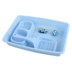 Pawise Kitty Starter Kit Blauw