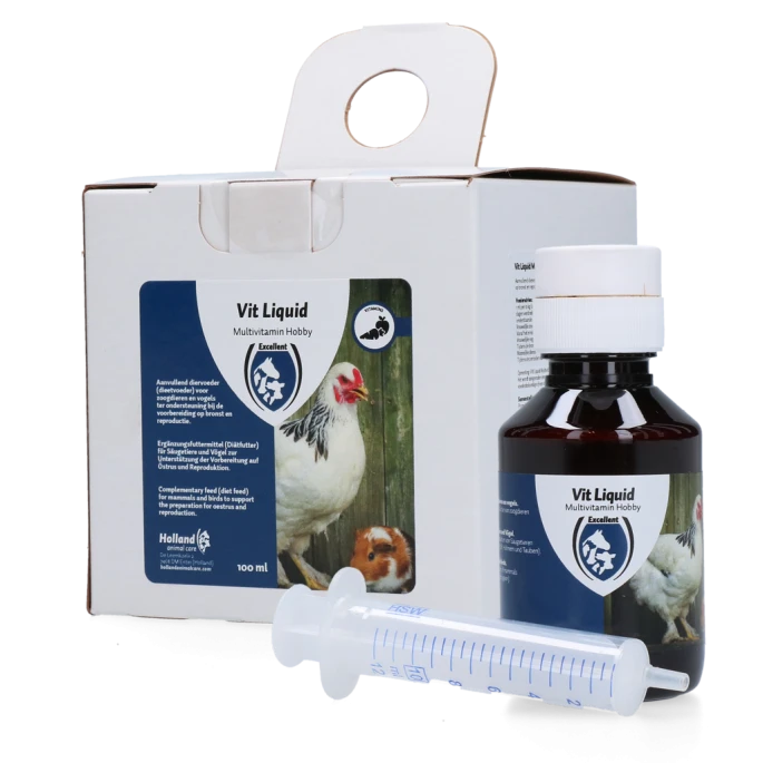 Excellent Vit Liquid Multivitamine Hobby 100 Ml 4 Excellent Vit Liquid Multivitamine Hobby 100 Ml - Afbeelding 2