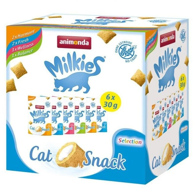Brand Milkies Crunchy Selection Multipack 3 Brand Milkies Crunchy Selection Multipack