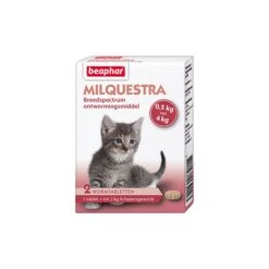 BEAPHAR Milquestra Kat Klein En Kitten. Aantal: 1 Stuks. 2tab.