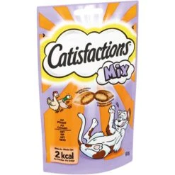 Brand Catisfaction MIX Kip/Eend. Aantal: 6 Stuks. 60gr.