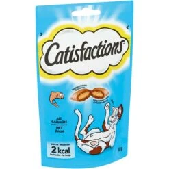 Brand Catisfaction Zalm. Aantal: 6 Stuks. 60gr.