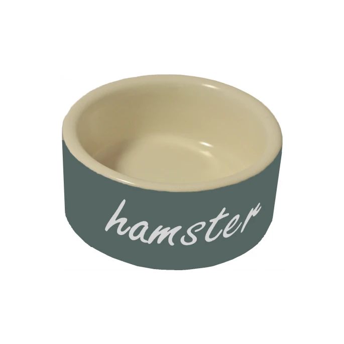 Hamster Eetbak Steen Grijs. Inhoud: 1st. 8 Cm. 3 Hamster Eetbak Steen Grijs. Inhoud: 1st. 8 Cm.