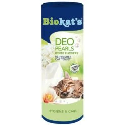 Biokat Deo Pearls White Flowers. Aantal: 1 Stuks. 700gr.