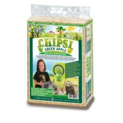 Chipsi Houtvezel Green Apple. Inhoud: 3,6kg. 60 Ltr.