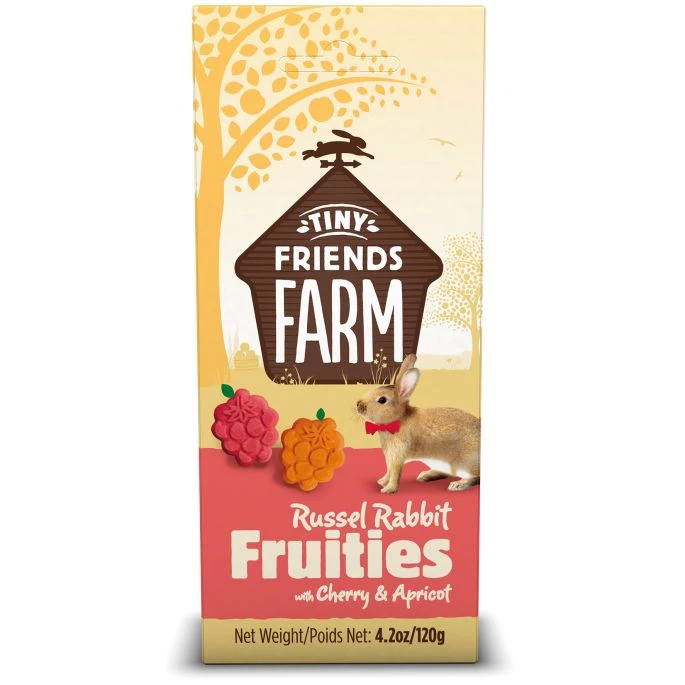 Russel Fruitees With Cherry & Apricot. Inhoud: 120gr. 3 Russel Fruitees With Cherry & Apricot. Inhoud: 120gr.