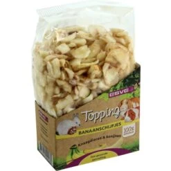 Topping Banaanschijfjes Vogel